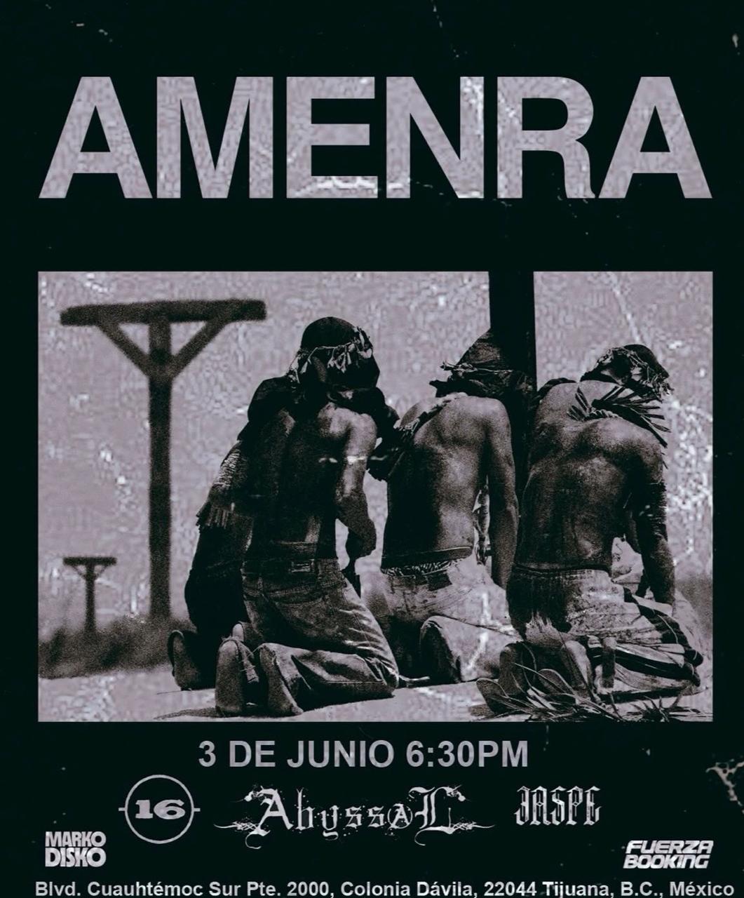 La catarsis de Amenra en Tijuana